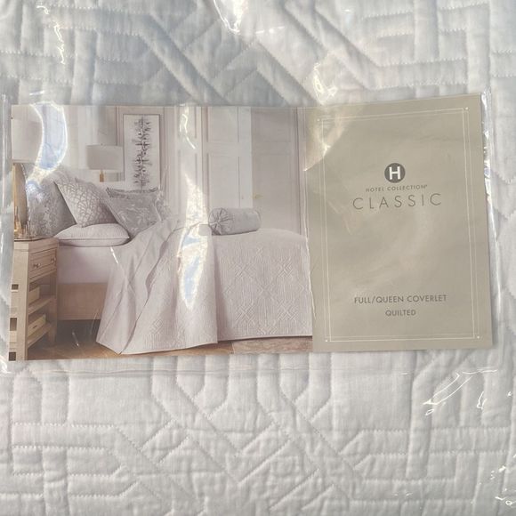 Hotel Collection Peony Lane Coverlets, Full/Queen - Picture 3 of 4